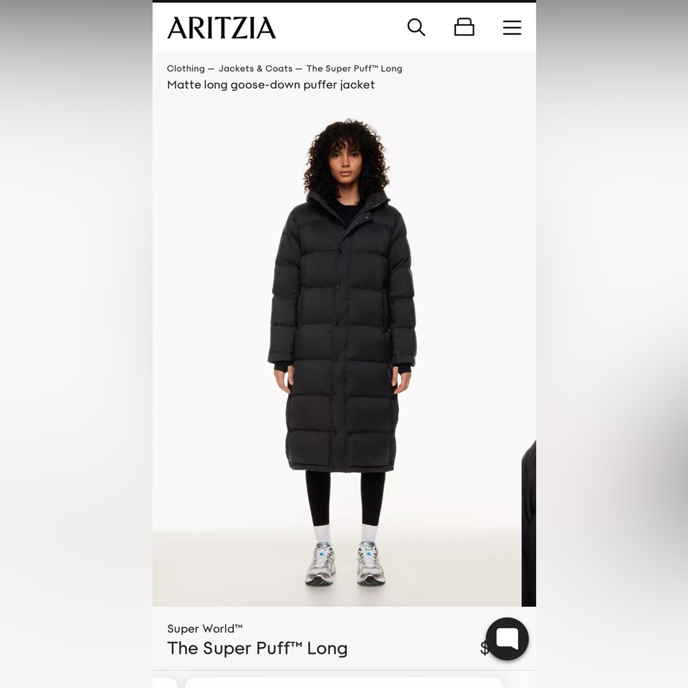 Aritzia TNA Super Puff Long